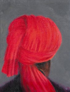 灰色的红色头巾，2014年